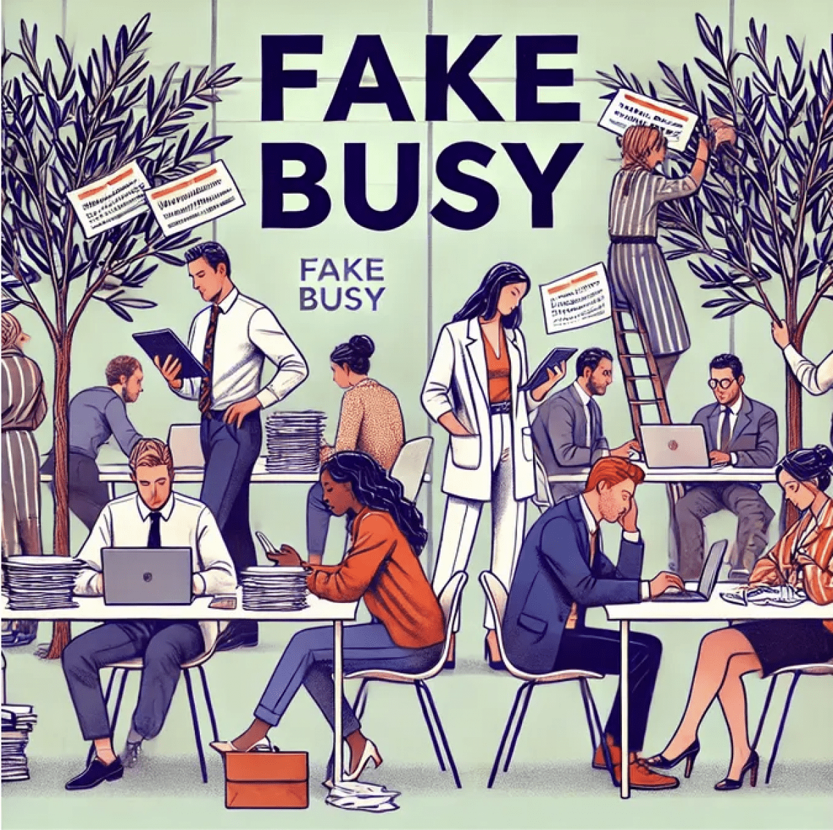 Stop Pretending: Lead in a Distracted World